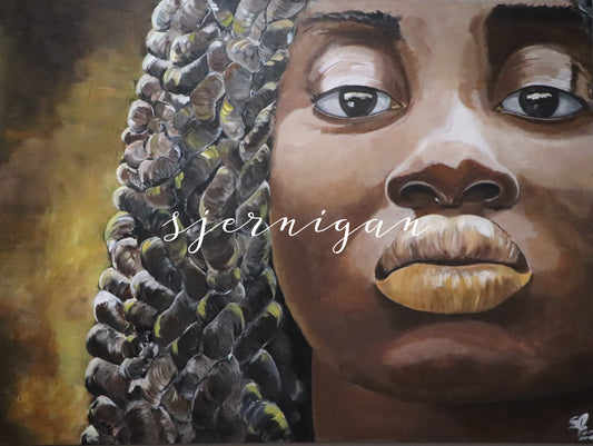 ART - Artwork - Little Black Girl