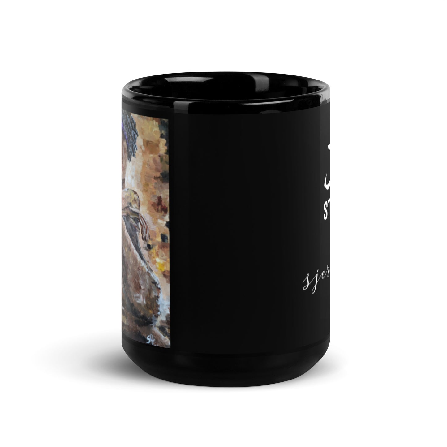 Goddess - Black Glossy Mug