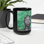 Medusa Black Glossy Mug