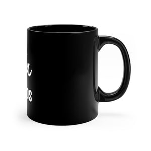 JFA Black mug 11oz