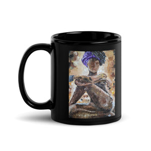 Goddess - Black Glossy Mug