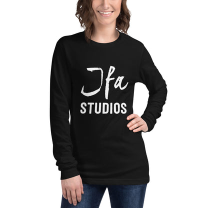 JFA Black/White Long Sleeve Tee Men and Women